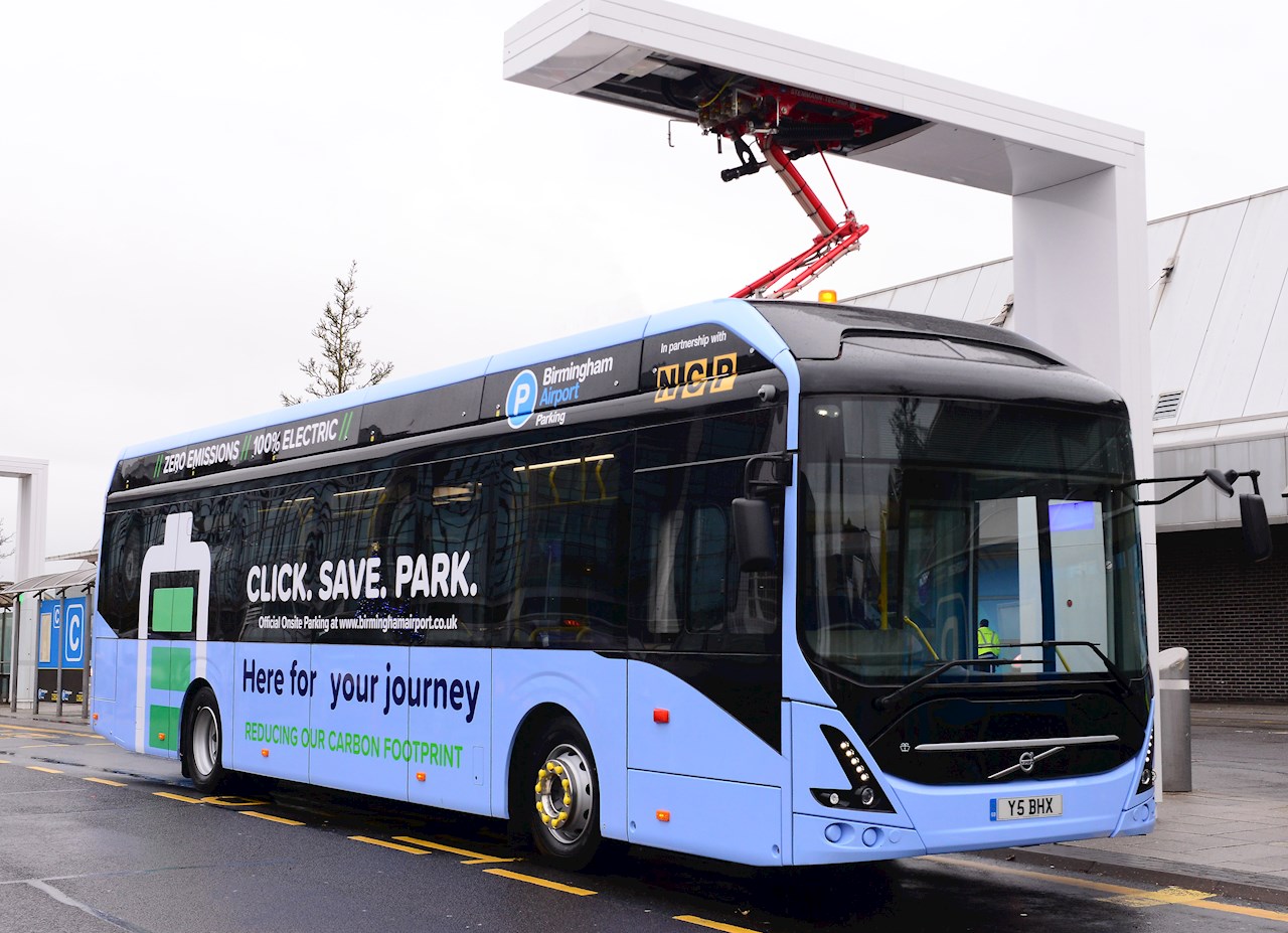 Actemium Coventry Install Birmingham Airport Bus Fleet Chargers